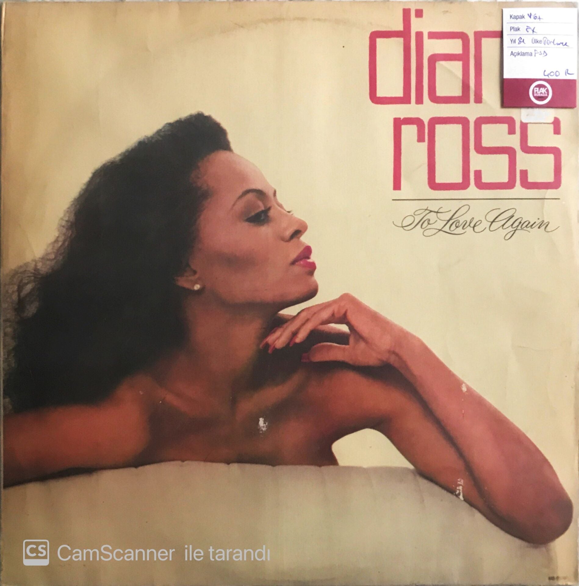 Diana Ross - To Love Again - LP