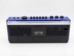 Crownwell Kasetçalar Bluetooth'lu Nostaljik Kasetçalar ve Radyo Mavi Renk
