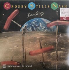 Crosby Stills Nash - Live it Up LP