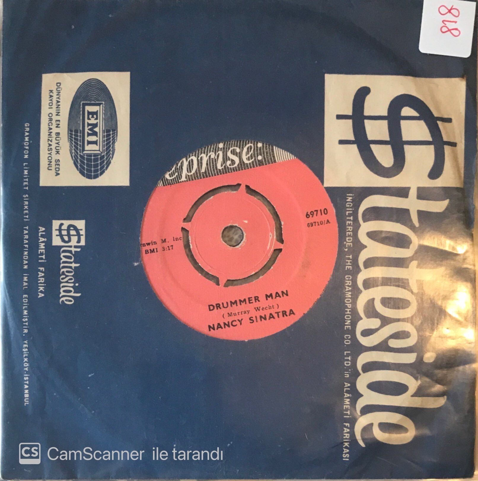 Nancy Sinatra - Drummer Man 45lik