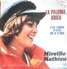 Mireille Mathieu - La Paloma Adieu - 45'lik