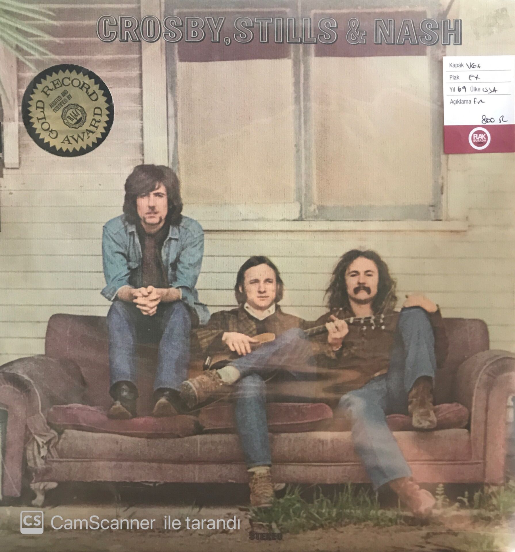 Crosby Stills & Nash LP