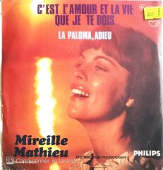 Mireille Mathieu - La Paloma Adieu - 45'lik