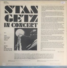 Stan Getz In Concert LP