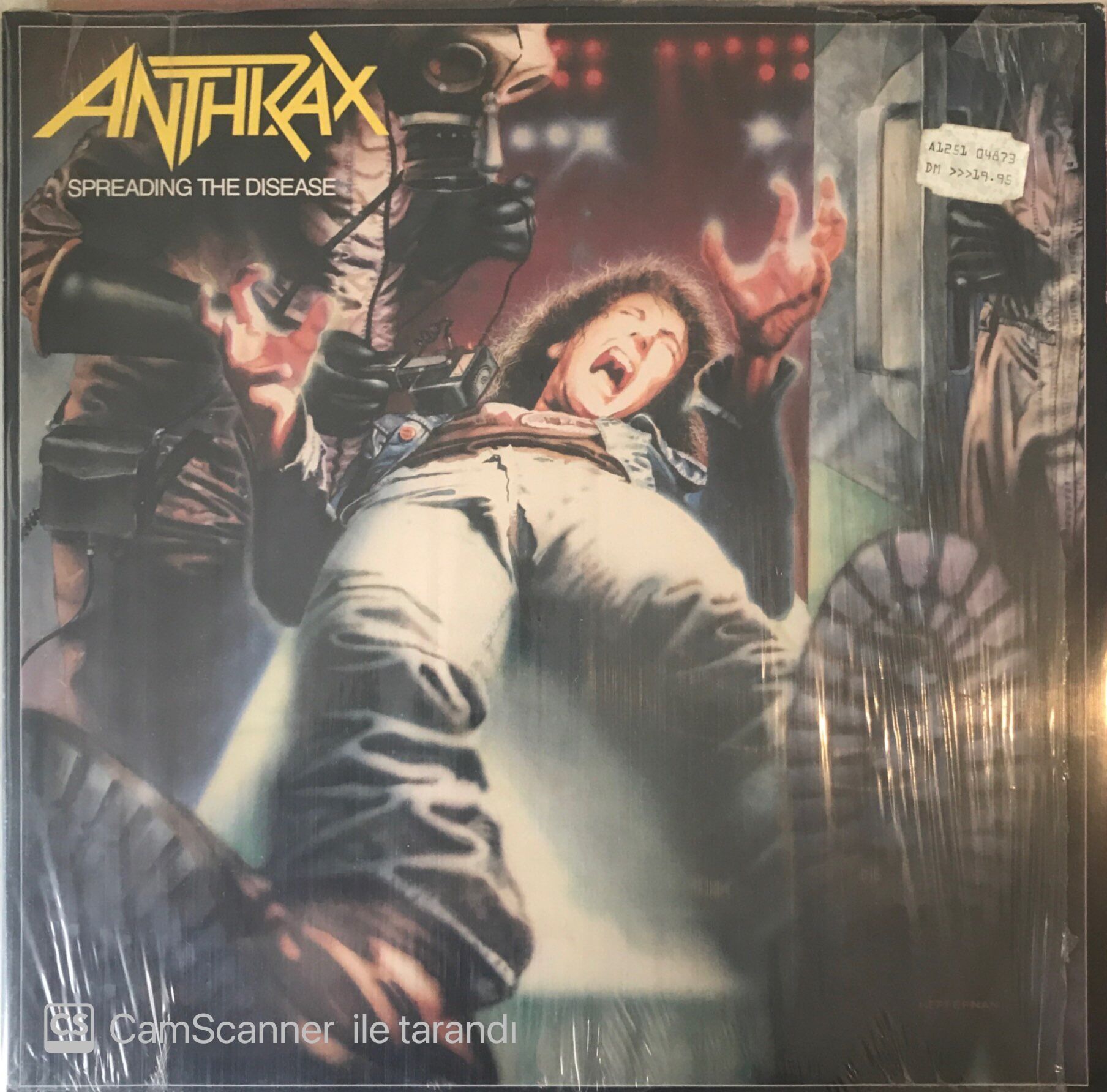 Anthrax - Spreadıng The Dısease LP