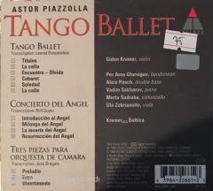 Astor Piazzolla Tango Ballet CD