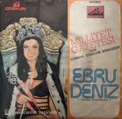 Ebru Deniz 1975 Türkiye Güzellik Kraliçesi Ağlatma Beni 45lik