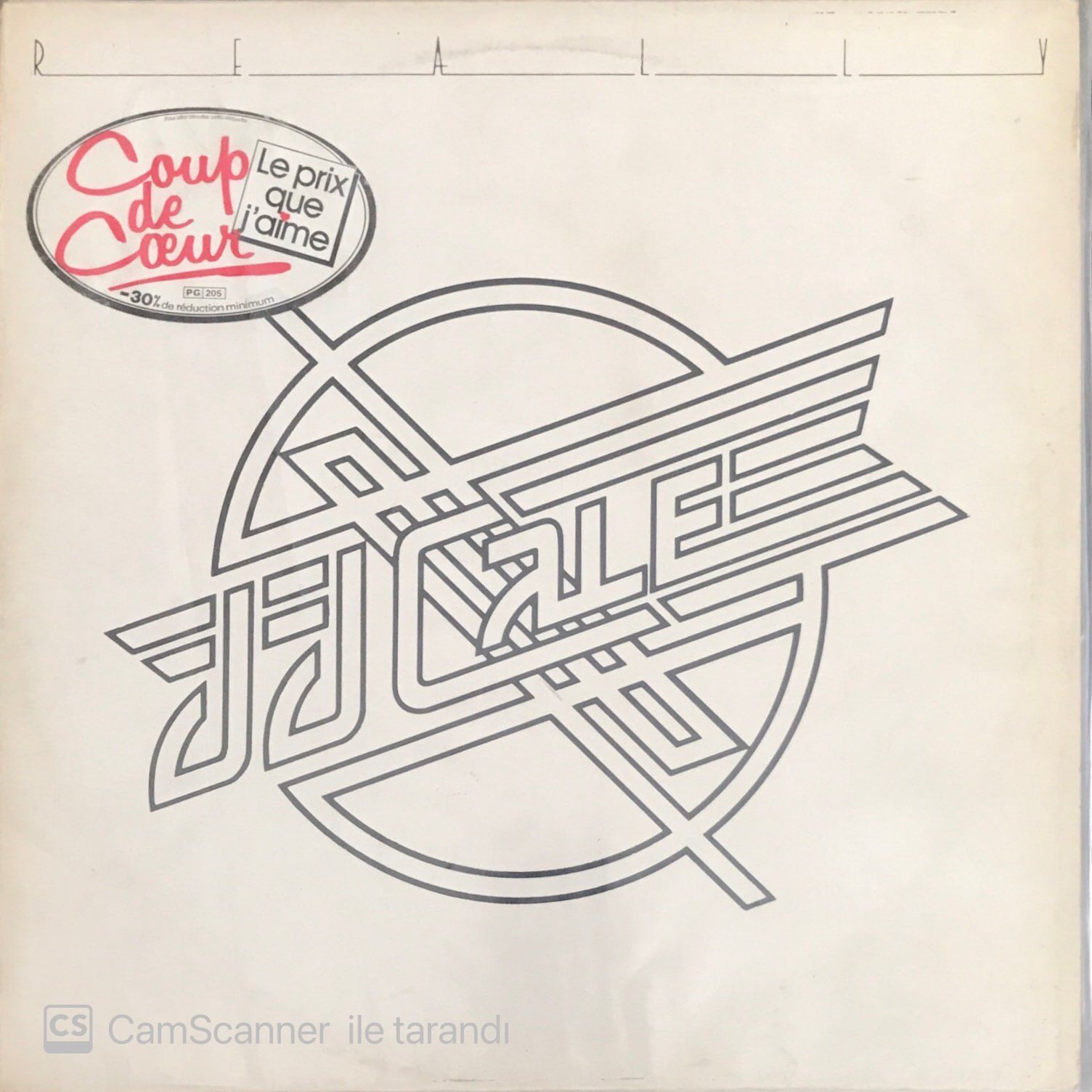 JJ Cale Really Coup De Coeur LP