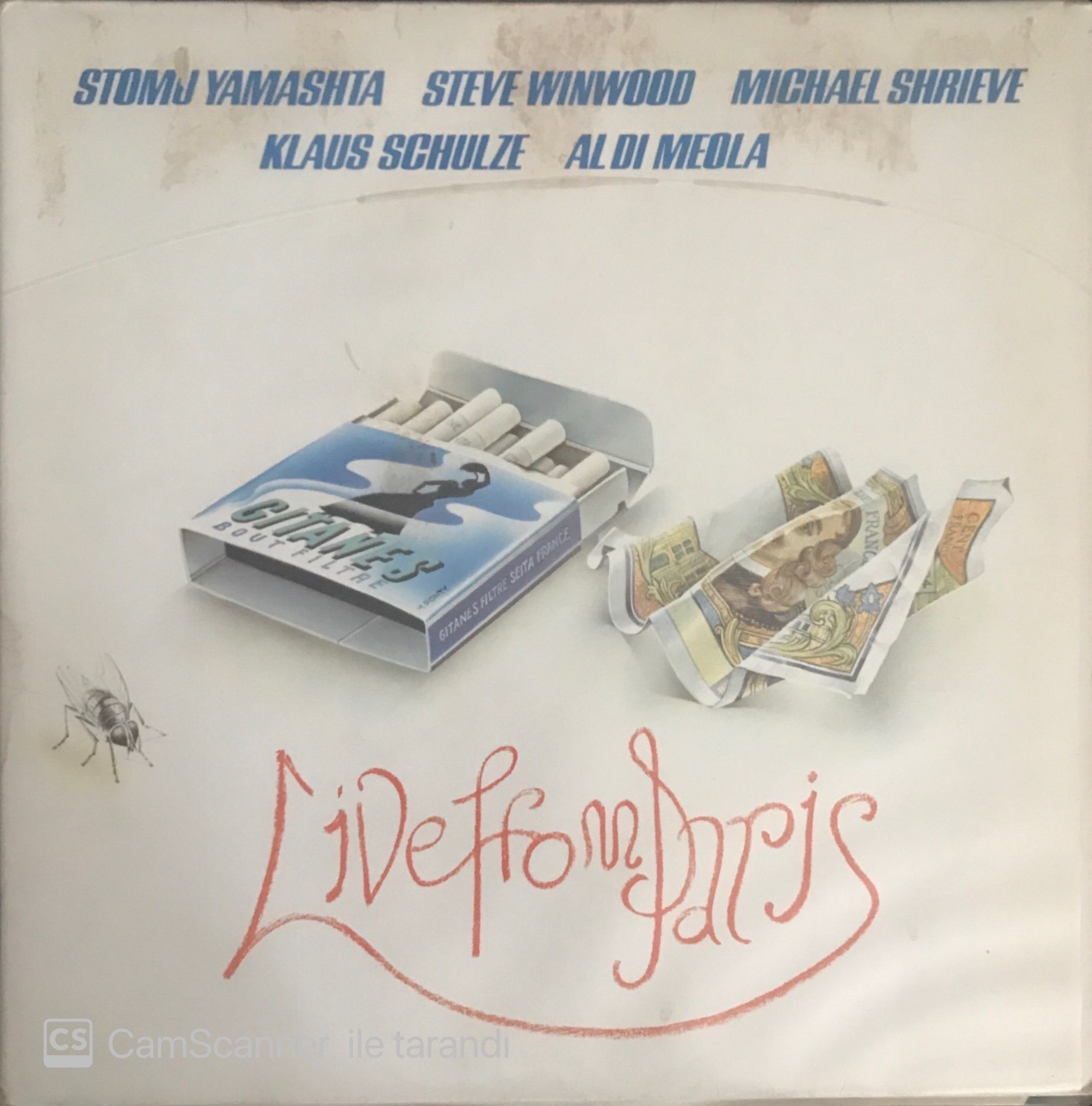 Stomu Yamashta Live From Paris Double LP