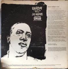 Everyday I Have The Blues Joe Williams Count Basıe And His Orchestra LP