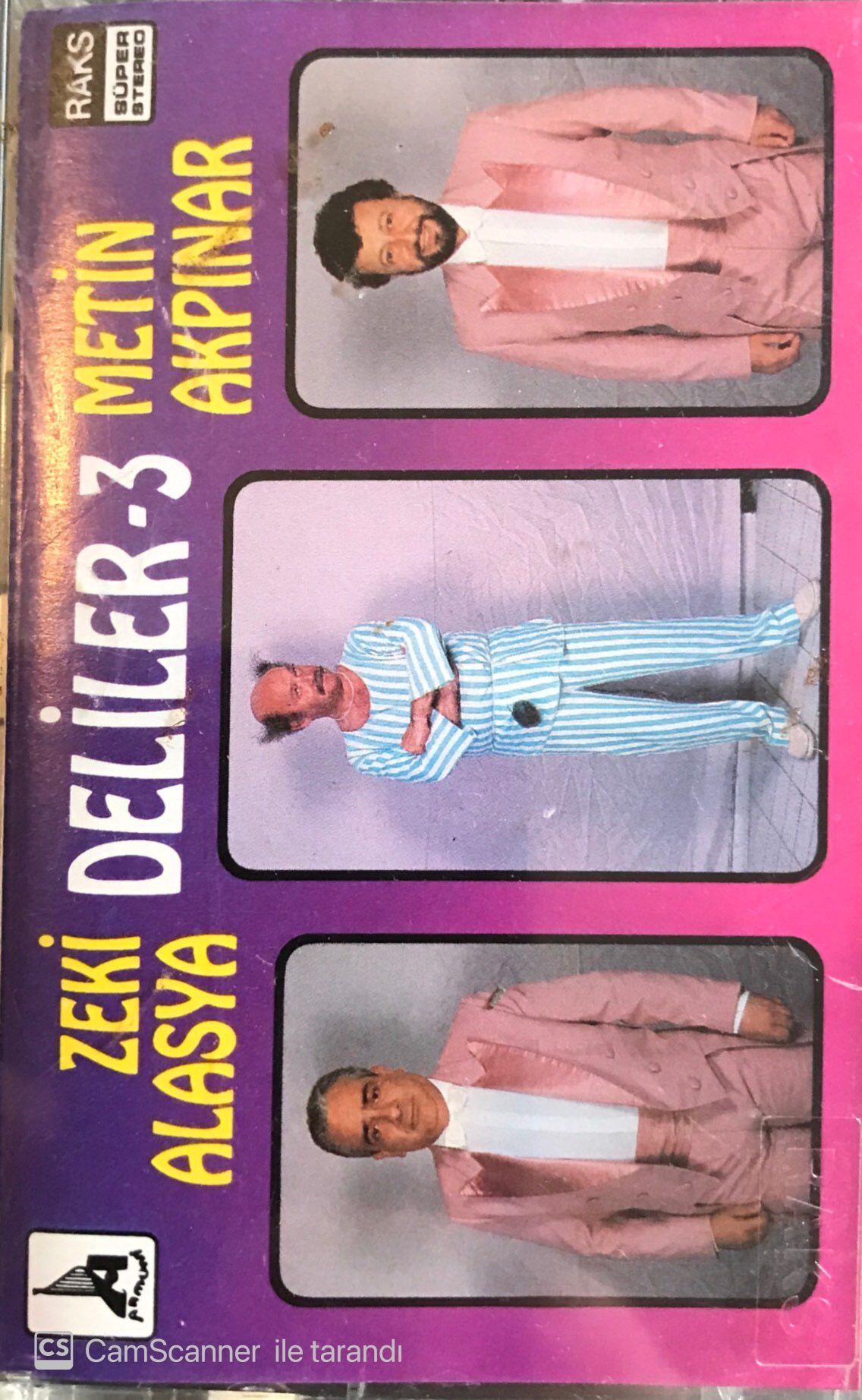 Zeki Alasya & Metin Akpınar - Deliler 3 KASET