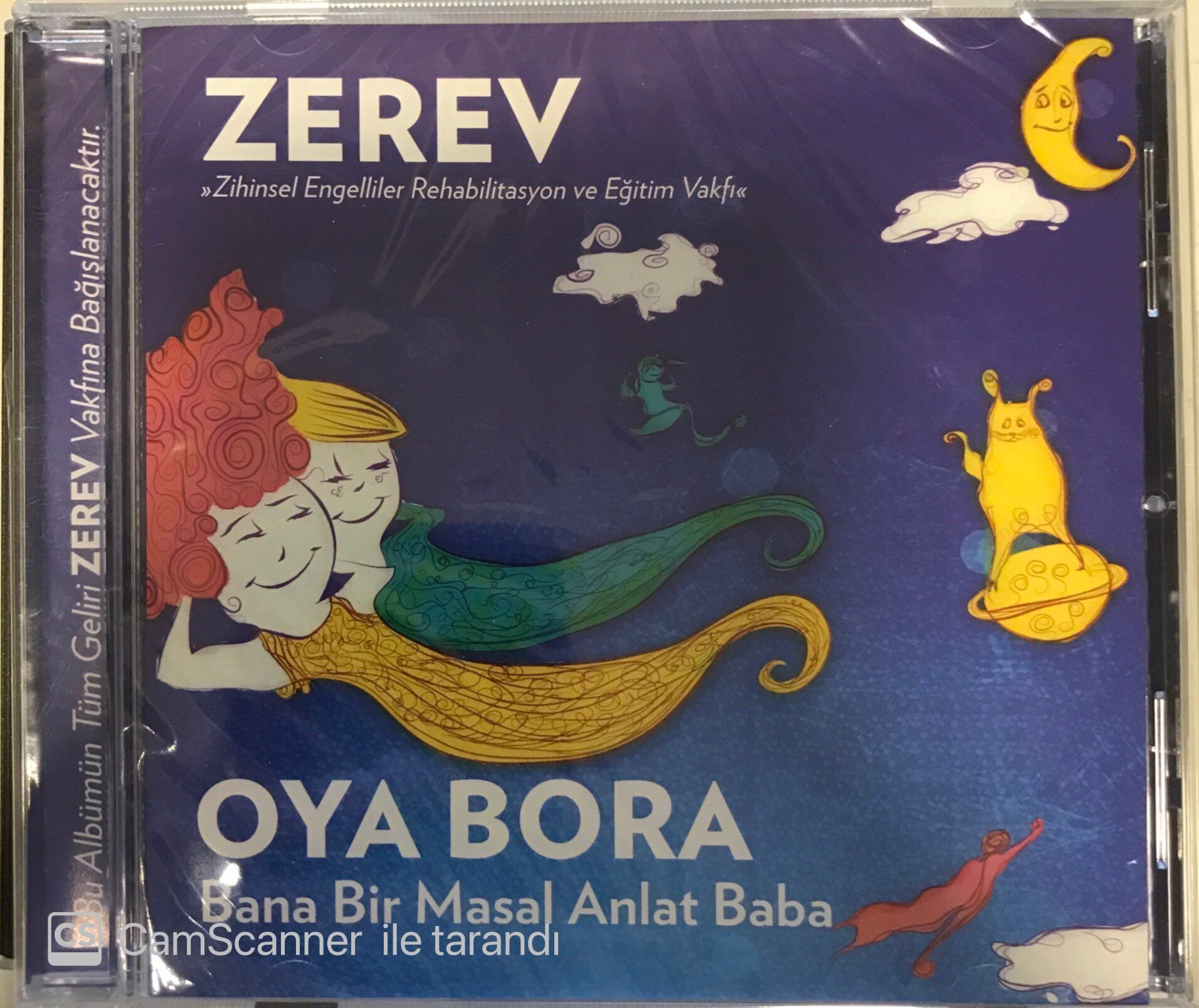 Oya Bora - Bana Bir Masal Anlat Baba (ZEREV) CD