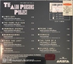 The Alan Parsons Project Limelight The Best Of Vol. 2 CD