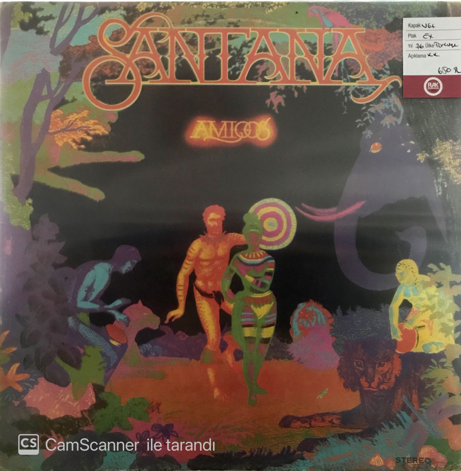 Santana Amigos LP