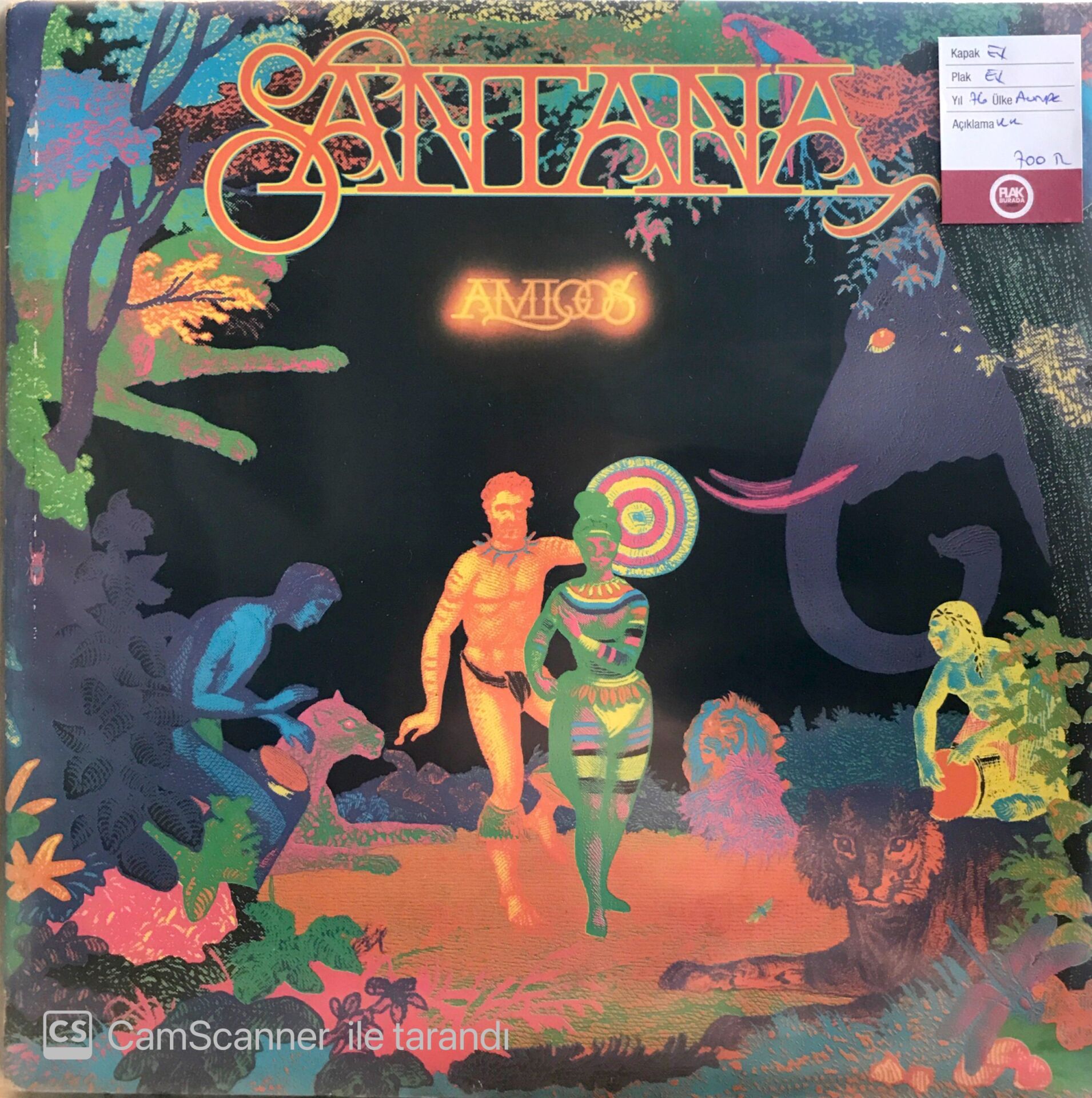 Santana Amigos LP