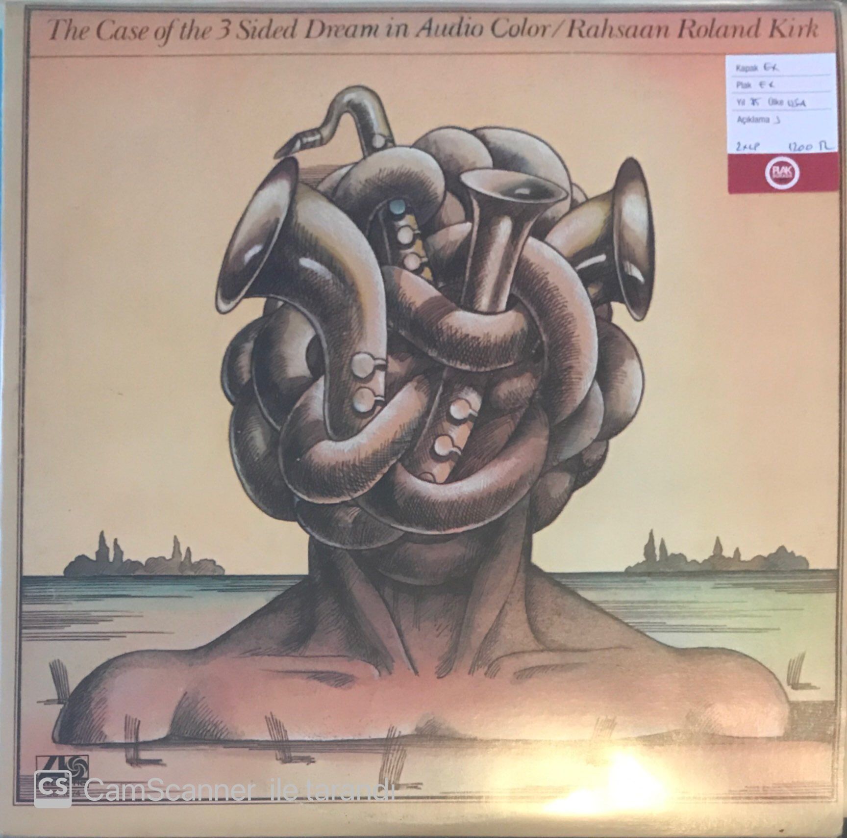 The Case Of The 3 Sided Dream Audio Color / Rahsaan Roland Kirk Double LP