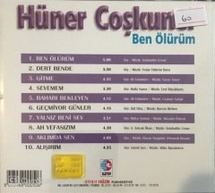 Hüner Coşkuner Ben Ölürüm CD