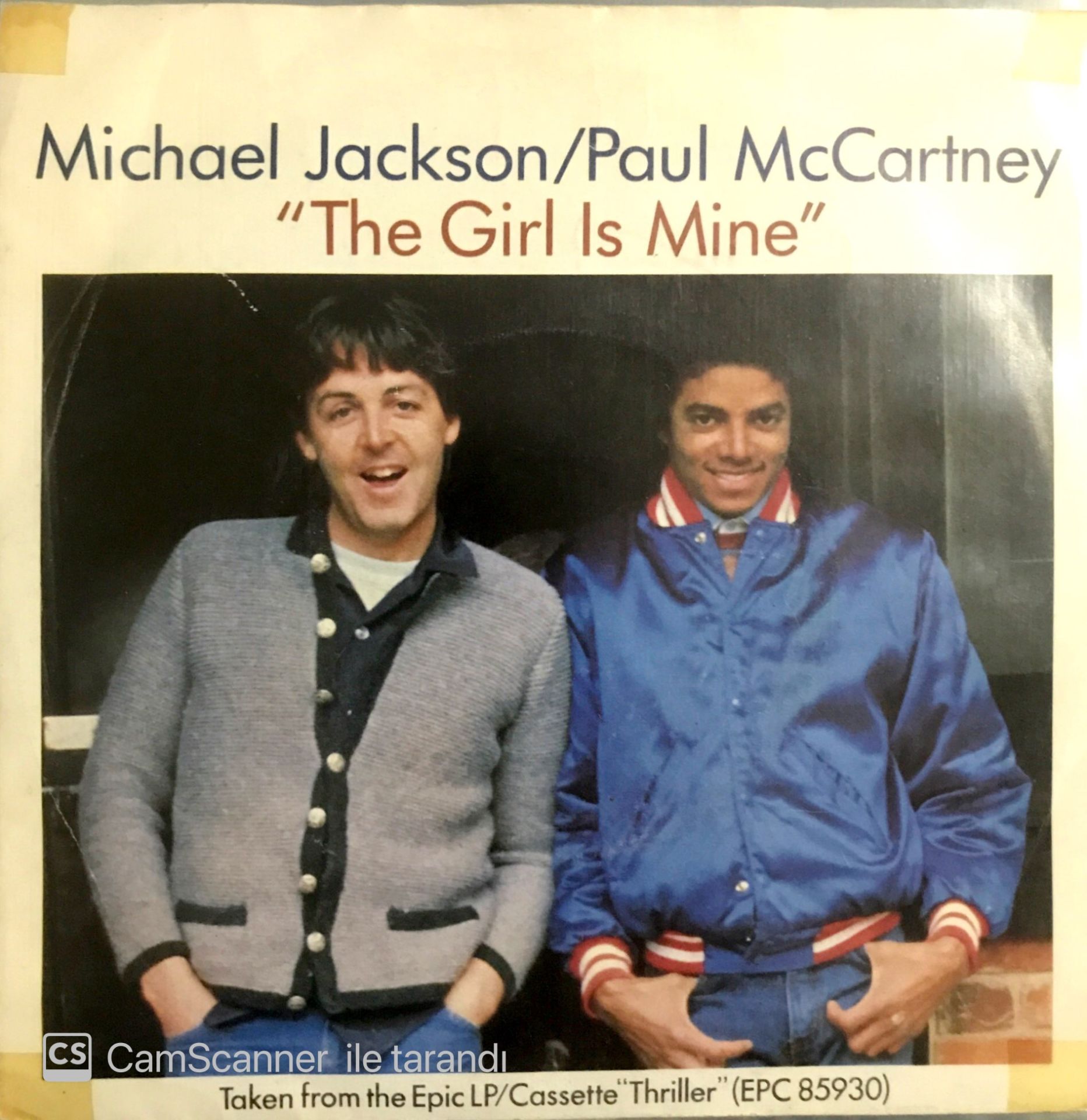 Michael Jackson / Paul McCartney 45lik