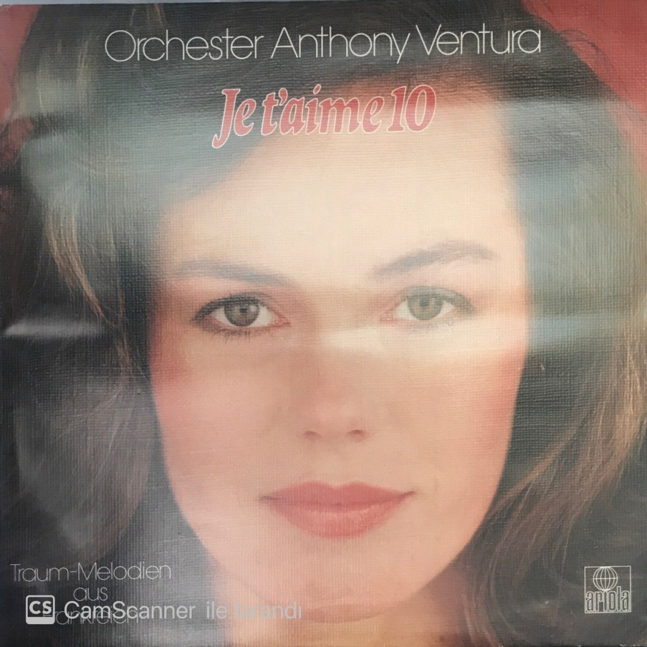 Orchester Anthony Ventura Je T'aime 10 LP