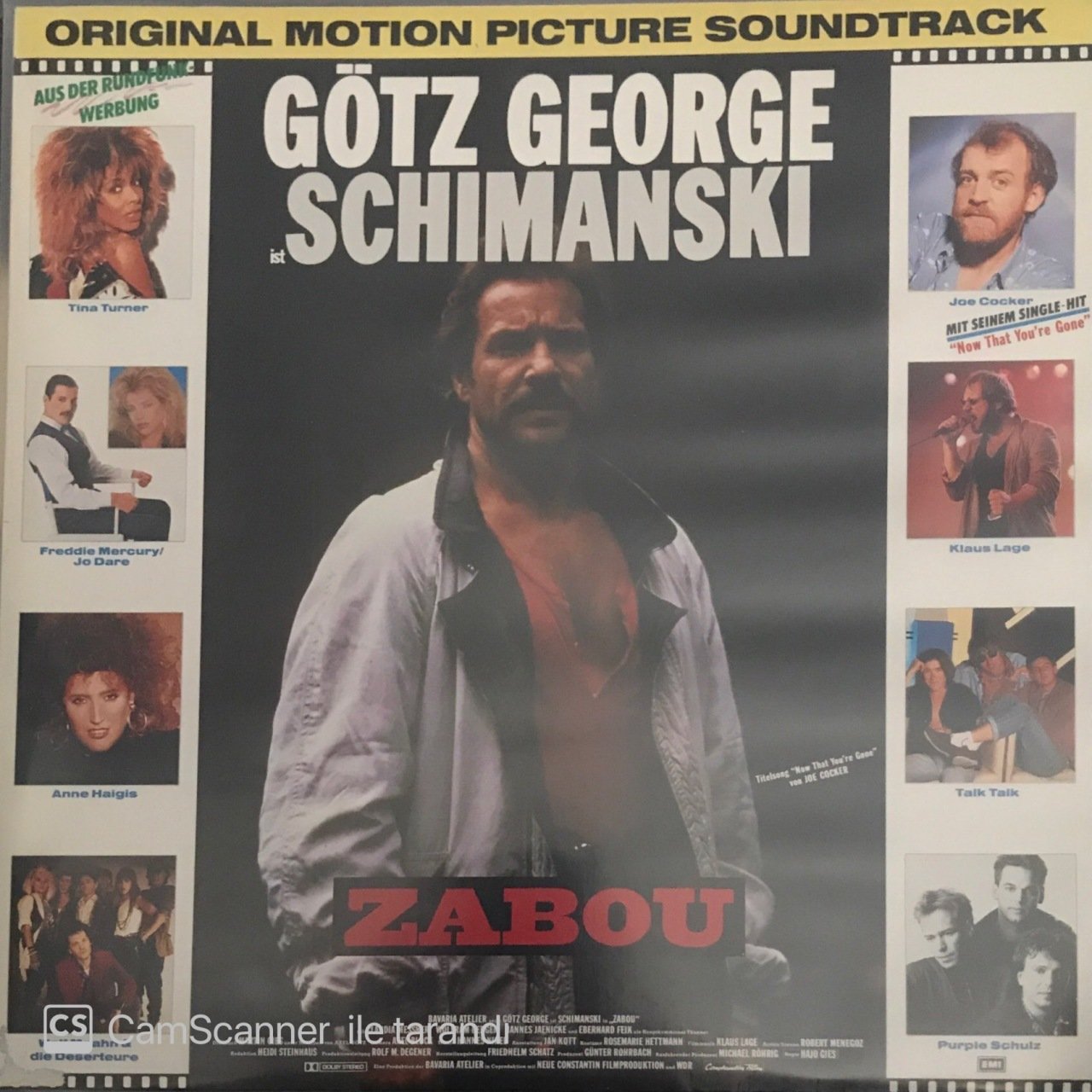 Zabou Original Motion Picture Soundtrack LP