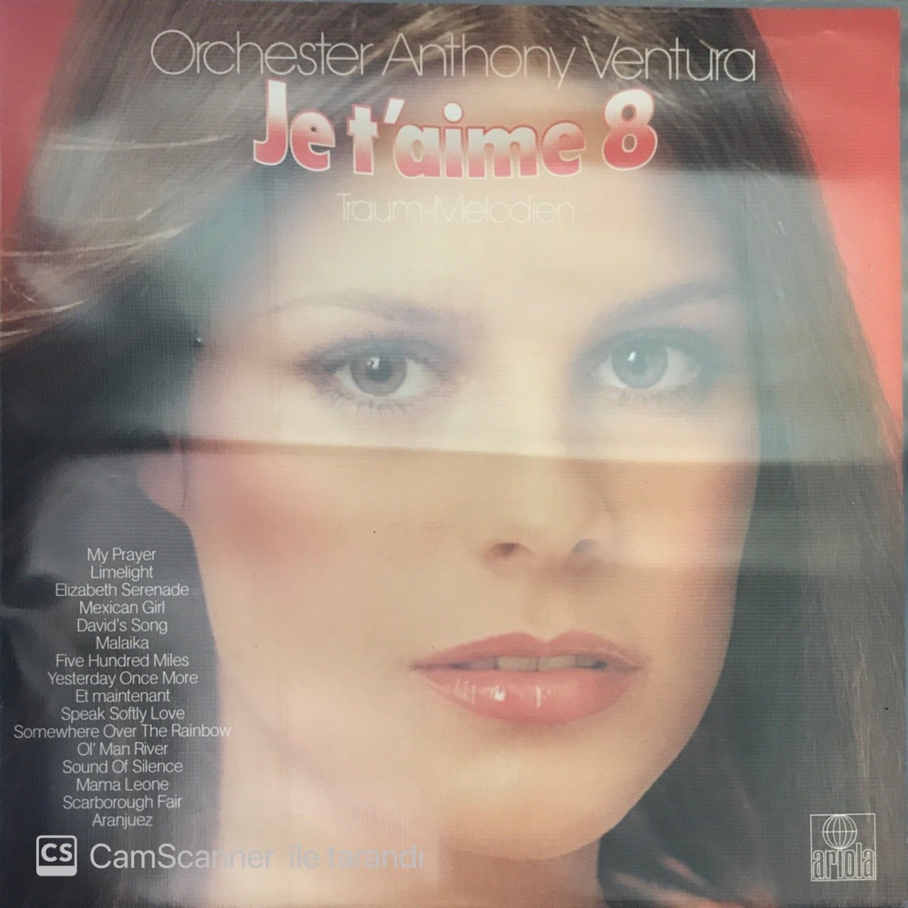 Orchester Anthony Ventura Je T'aime 8 LP