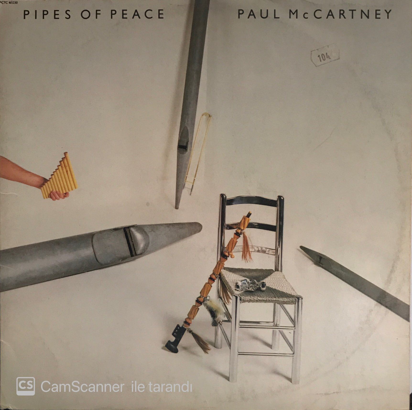 Paul McCartney Pipes Of Peace Jaon Baskı LP