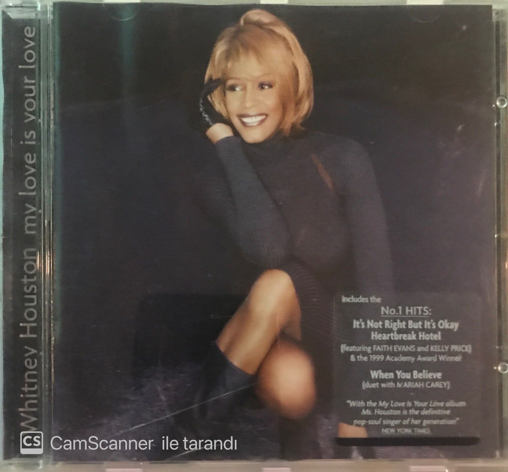 Whitney Houston My Love Is Your Love CD