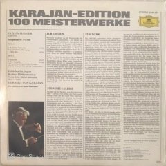 Karajan Edition 100 Meisterwerke Mahler : Symphonie Nr. 4 LP