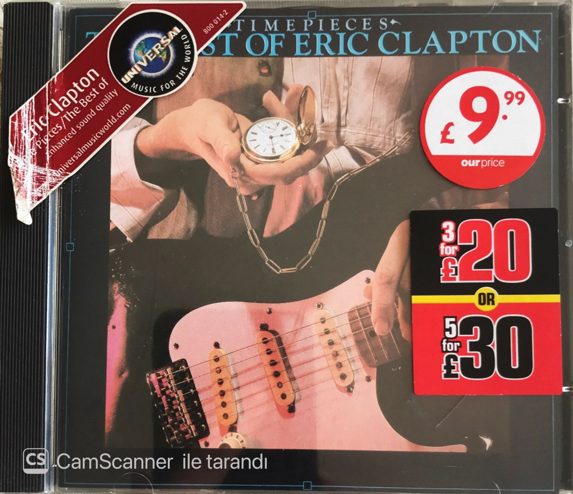 Eric Clapton Time Pieces CD