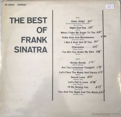 The Best Of Frank Sinatra LP