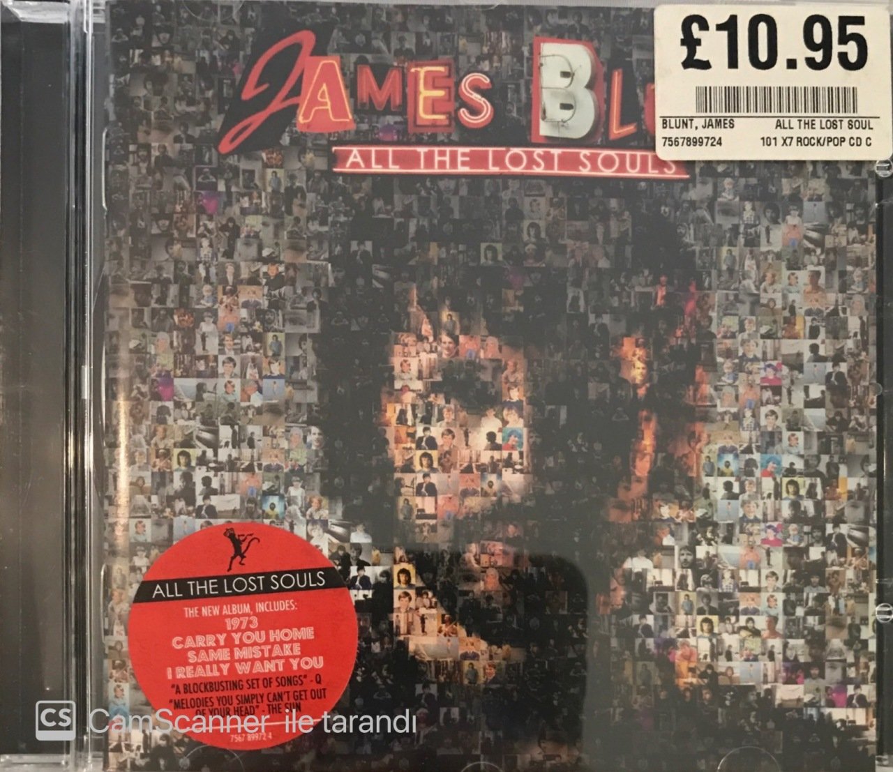 James Blunt All The Lost Souls CD