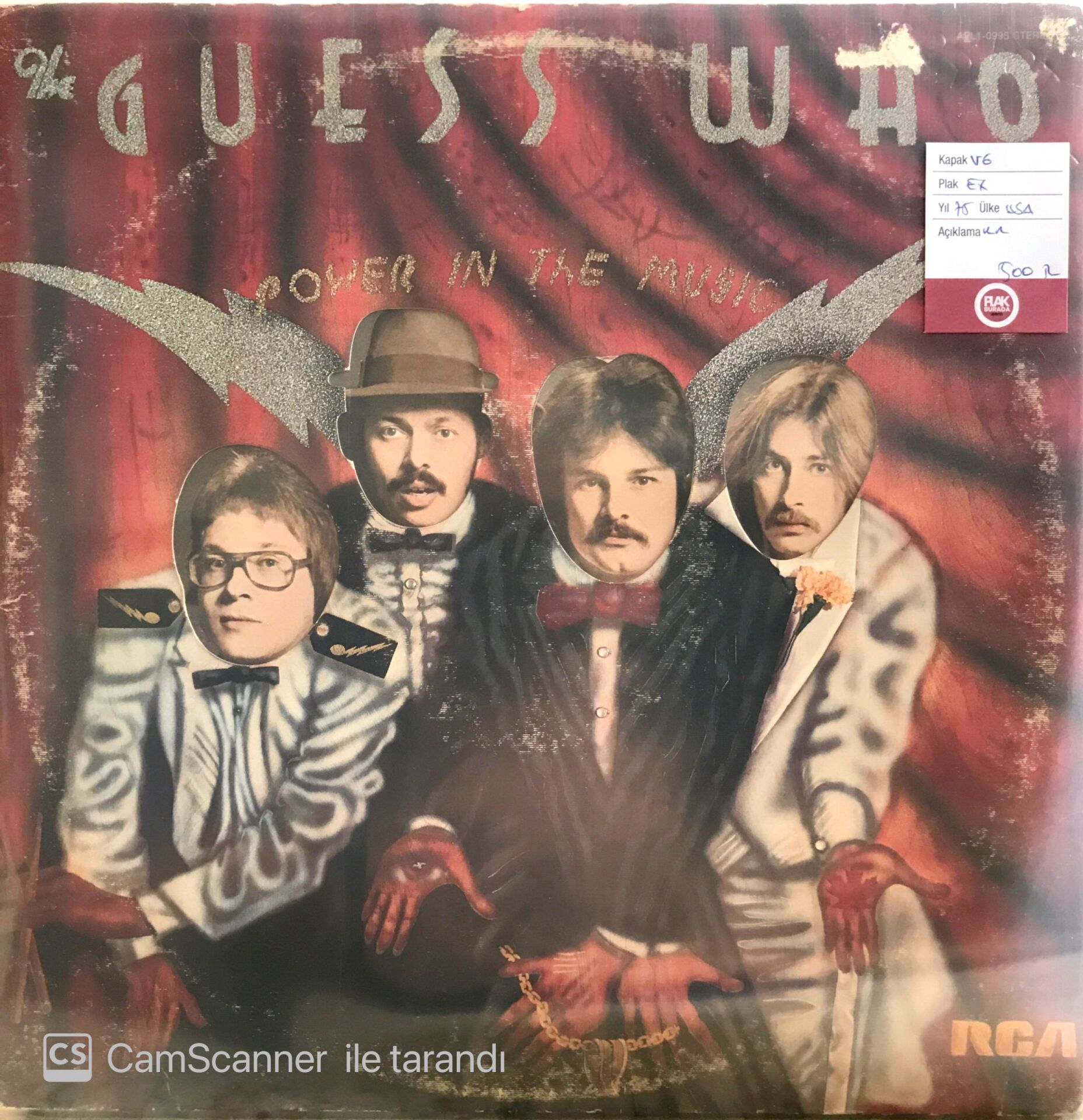 The Guess Who - Power in the Music LP