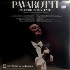 Pavarotti / Hits From Lincoln Center LP