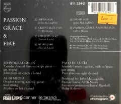 Passion, Grace And Fire CD