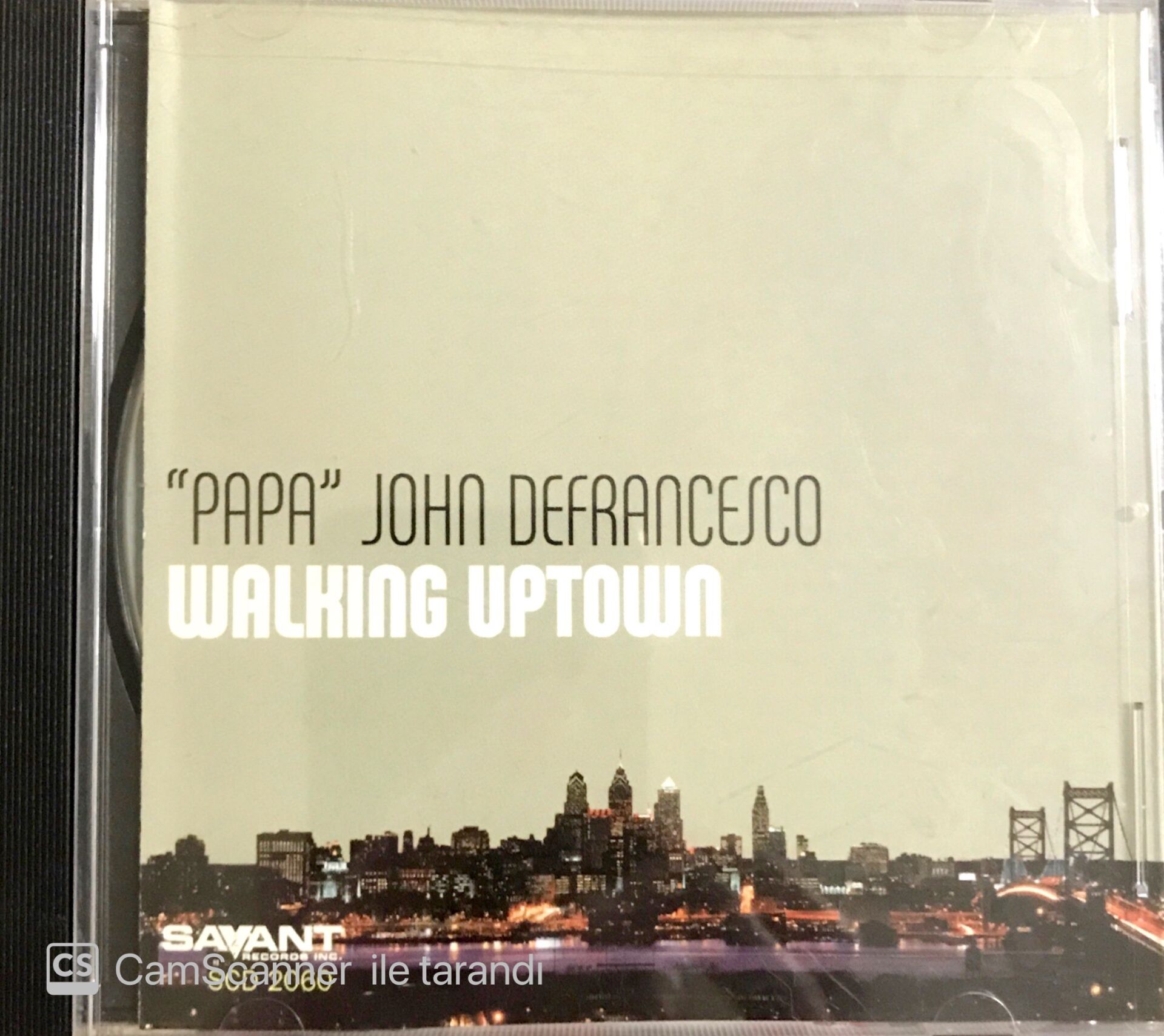 Papa John Defrancesco Walking Uptown CD