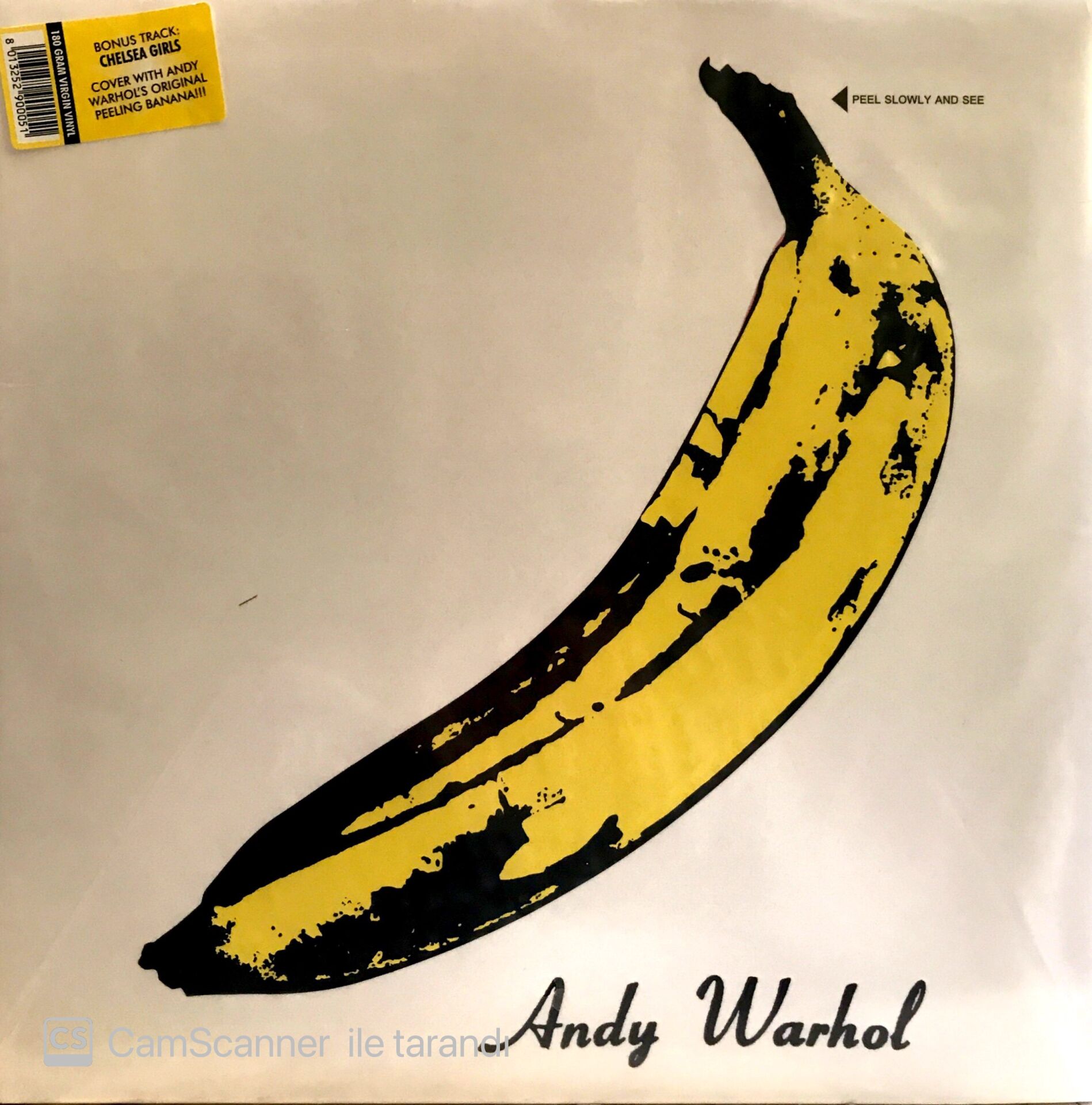 Andy Warhol The Velvet Underground & Nıco LP