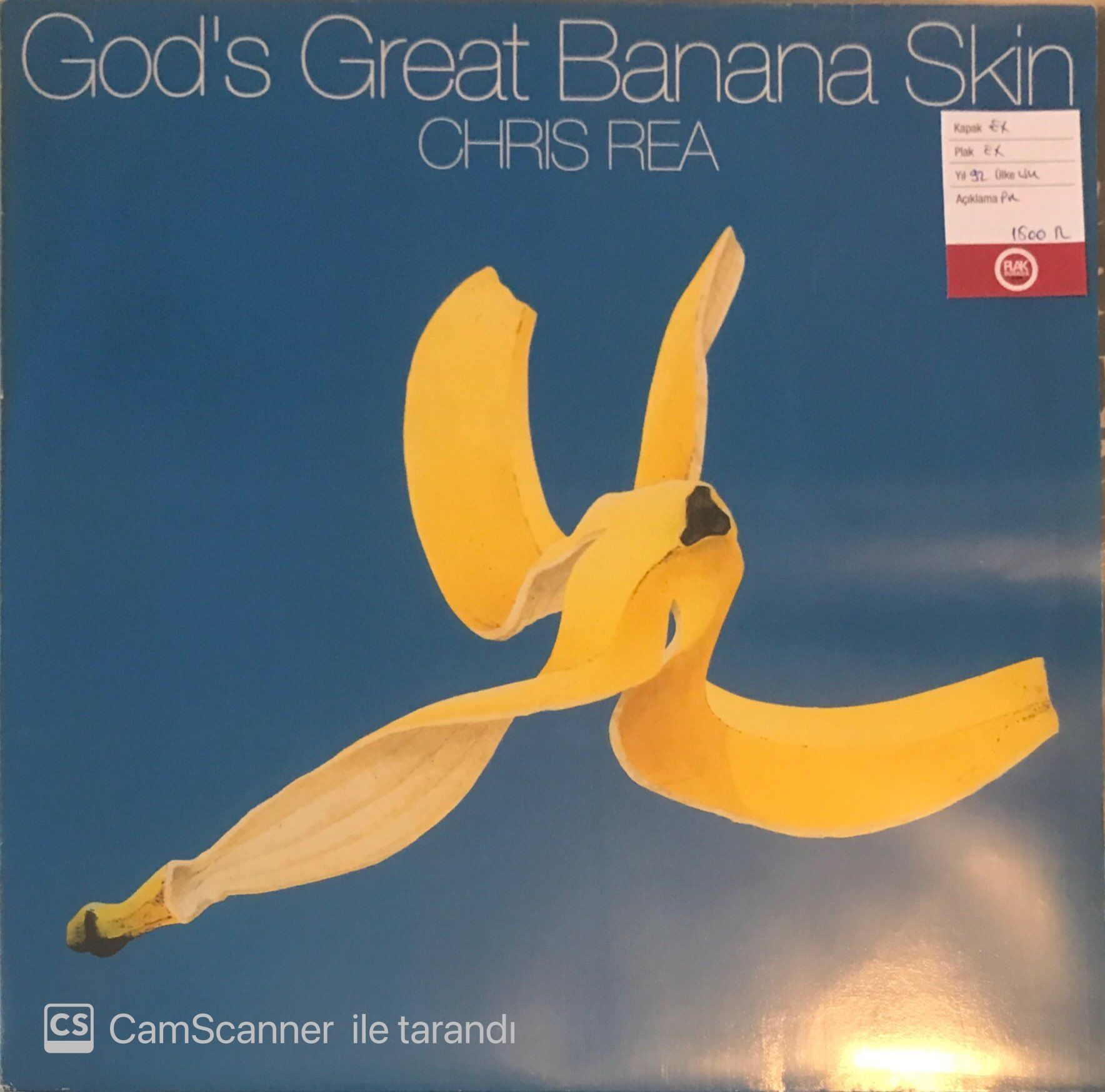 Chris Rea - God's Great Banana Skin LP