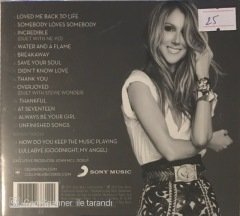 Celine Dion Loved Me Back To Life CD