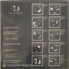 Herbert Von Karajan Berliner Philharmoniker Schubert Symphonie Nr. 8 LP