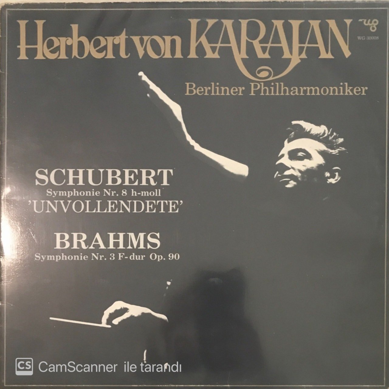 Herbert Von Karajan Berliner Philharmoniker Schubert Symphonie Nr. 8 LP