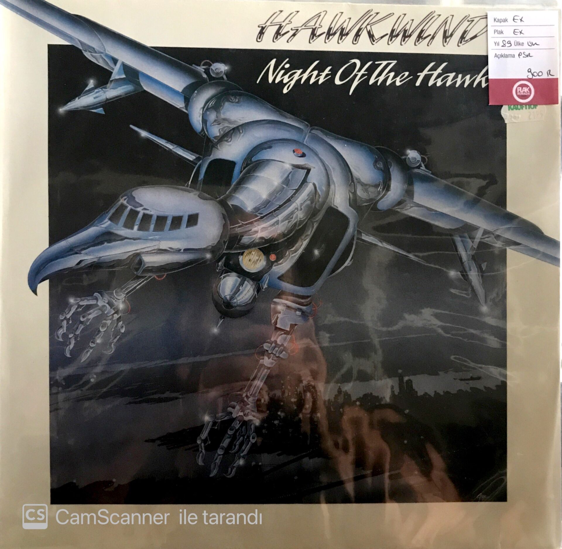Hawkwind - Night of the Hawk LP