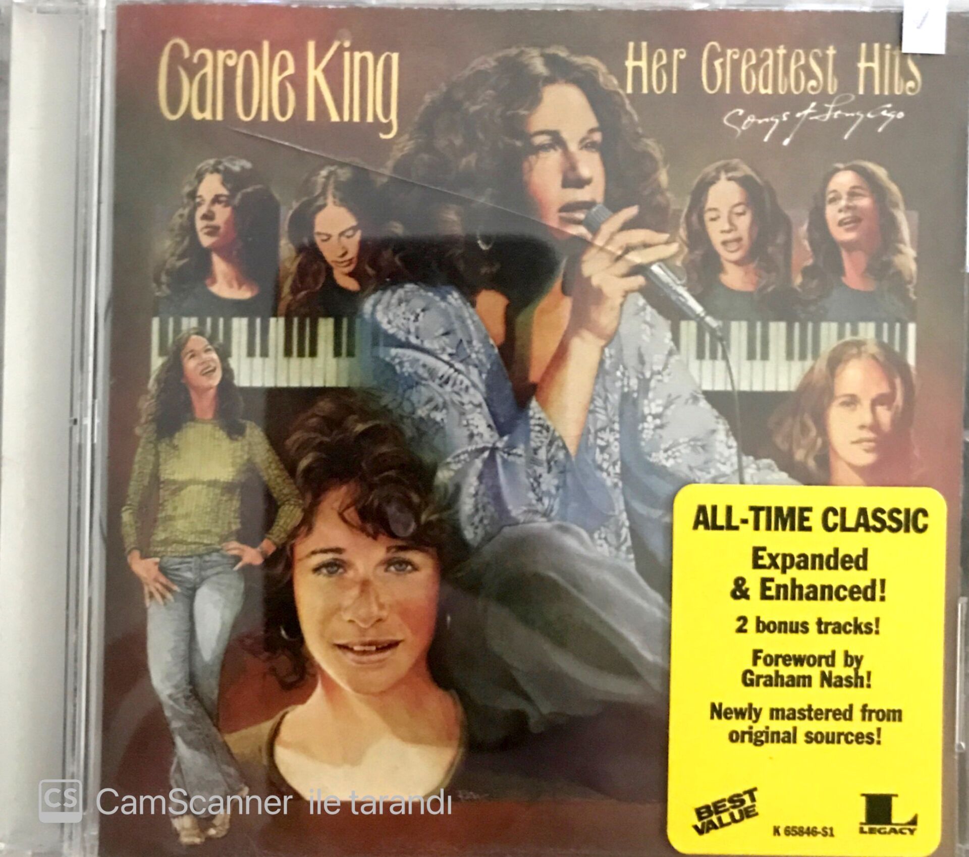 Carole King / Her Greates Hits (Songs Of Long Ago) CD