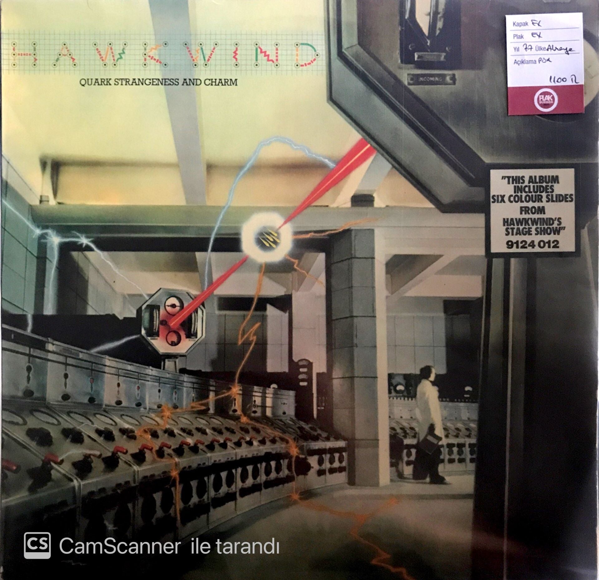 Hawkwind - Quark Strangeness and Charm LP