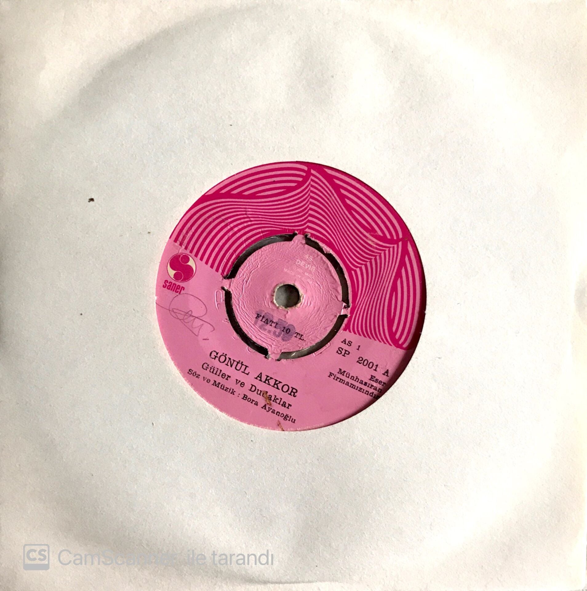 Gönül Akkor Güller ve Dudaklar 45lik