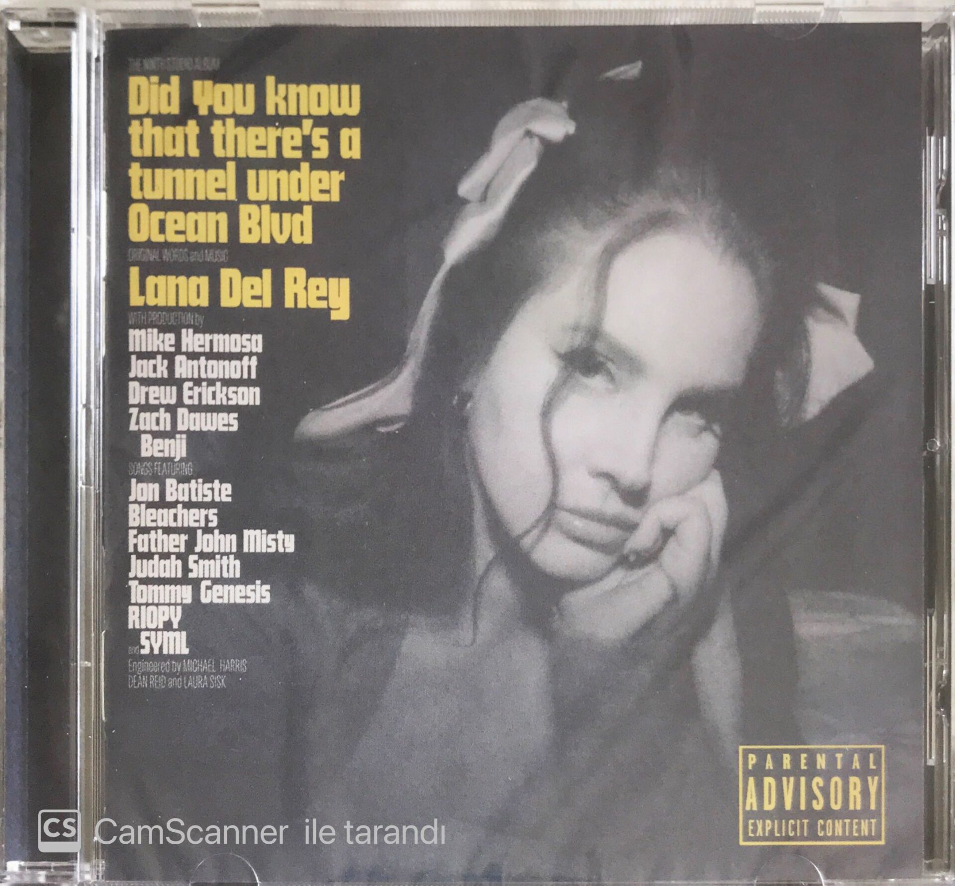 Lana Del Rey - Did You Know That There's A Tunnel Under Ocean Blvd - CD