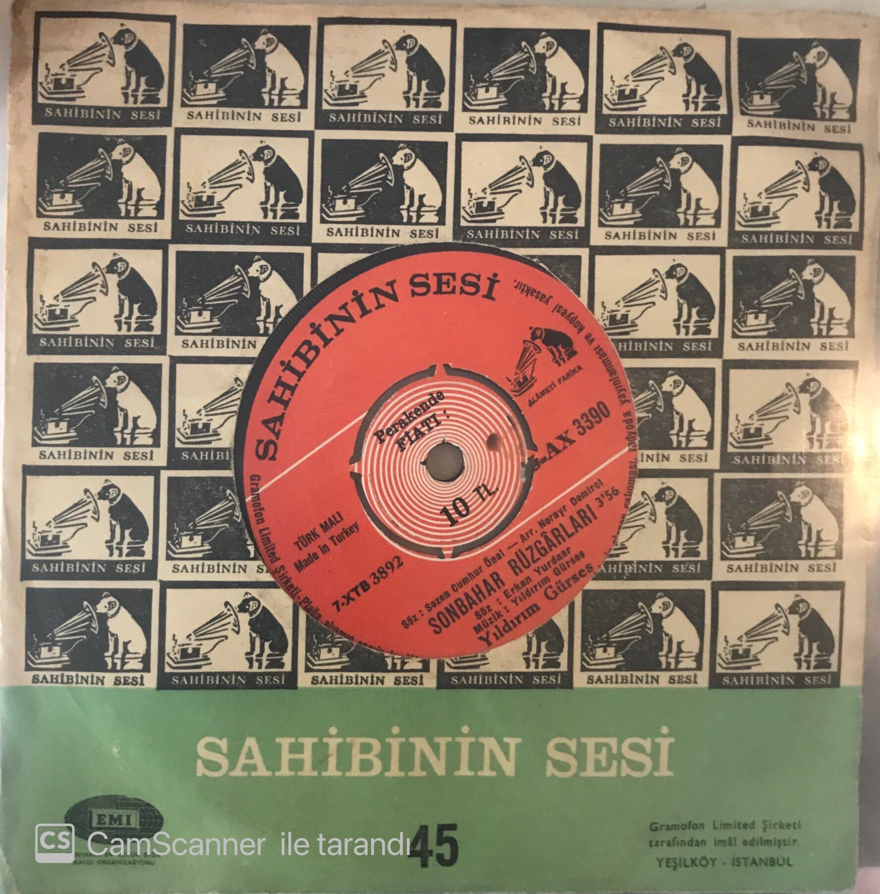 Yıldırım Gürses Eski Sevda 45 lik