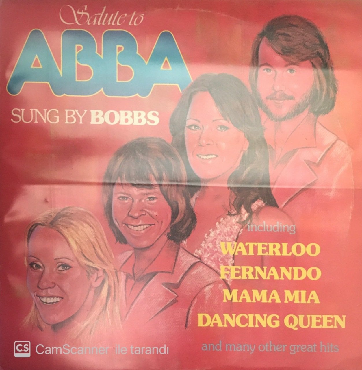 Salute To Abba Sung By Bobbs LP