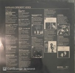 Karajan Dirigeiert Verdi Il Trovatore Don Carlo'Aidor Otello' Falstaff LP