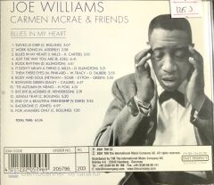 Joe Williams Carmen McRae & Friends CD