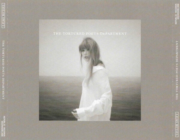 Taylor Swift - The Tortured Poets Department (2 Sided Poster With Photo 6 Handwritten Lyrics) - CD